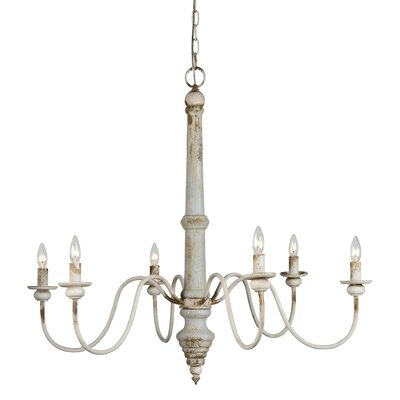 Allie 6-Light Candle Style Chandelier - Image 0