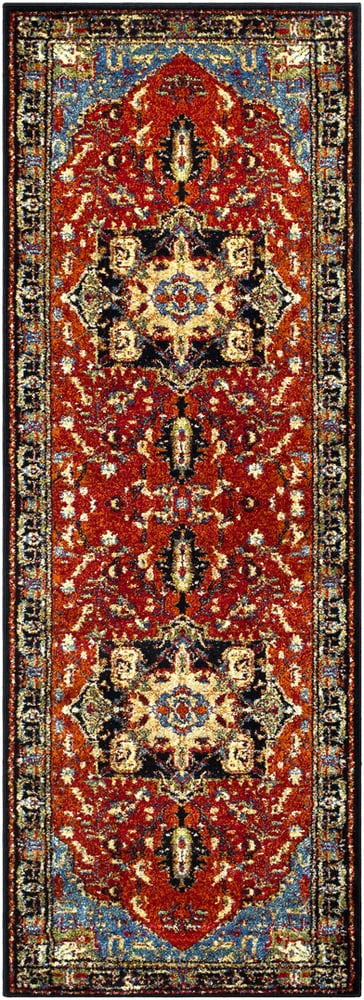Serapi Red Indoor 2'7" x 7'3" Machine Woven Rug - Image 0
