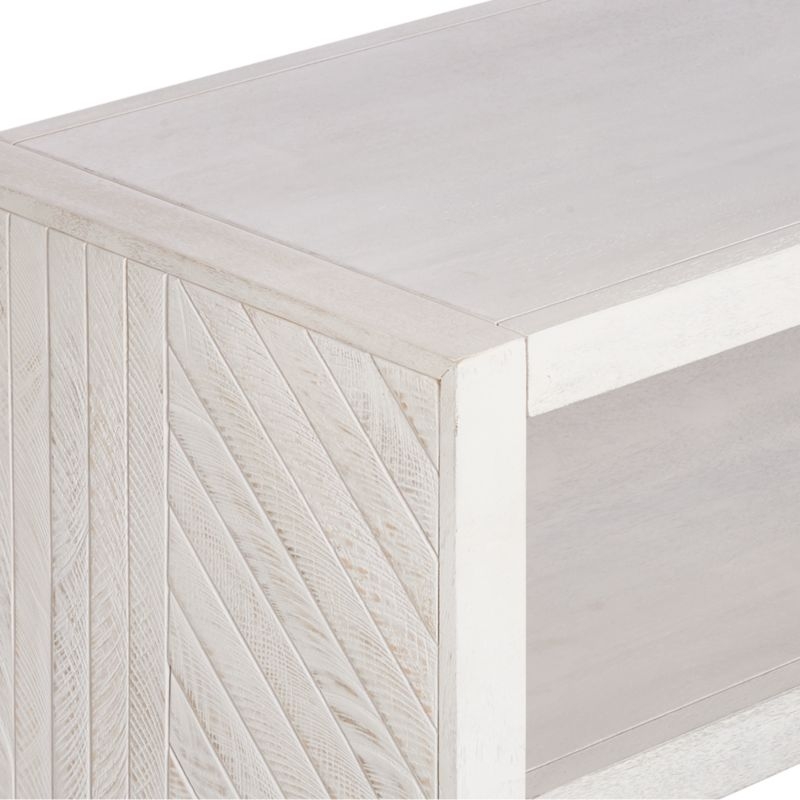 Dunewood Whitewashed Console Table - Image 3