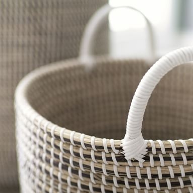 Woven Seagrass Catchall, Natural - Image 1