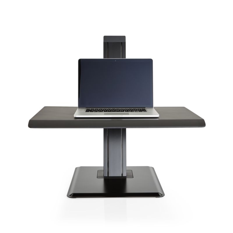 Humanscale ® Black Laptop Quickstand Eco Standing Desk Converter - Image 8