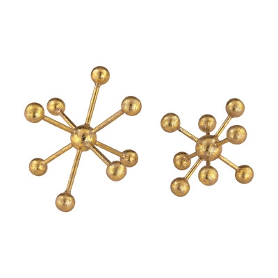 2 Piece Lang Molecules Sculpture Set - Image 0