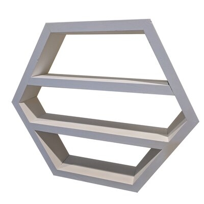 Lavin Hexagon Wall Shelf - Image 0