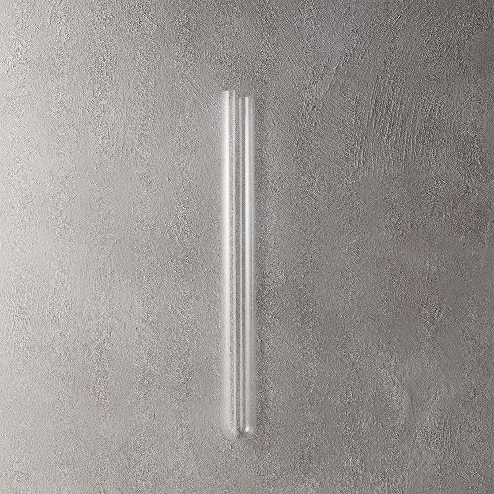 "beaker glass tube 16"" wall vase" - Image 0