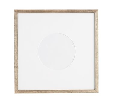 Wood Gallery Custom Mat - Large Circle - Image 0