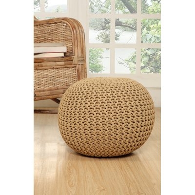 Garst Knitted Pouf - Image 0