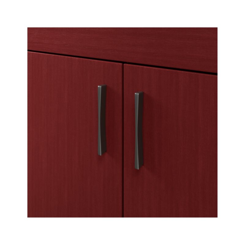 Waterfall Red Storage Cabinet - Image 3