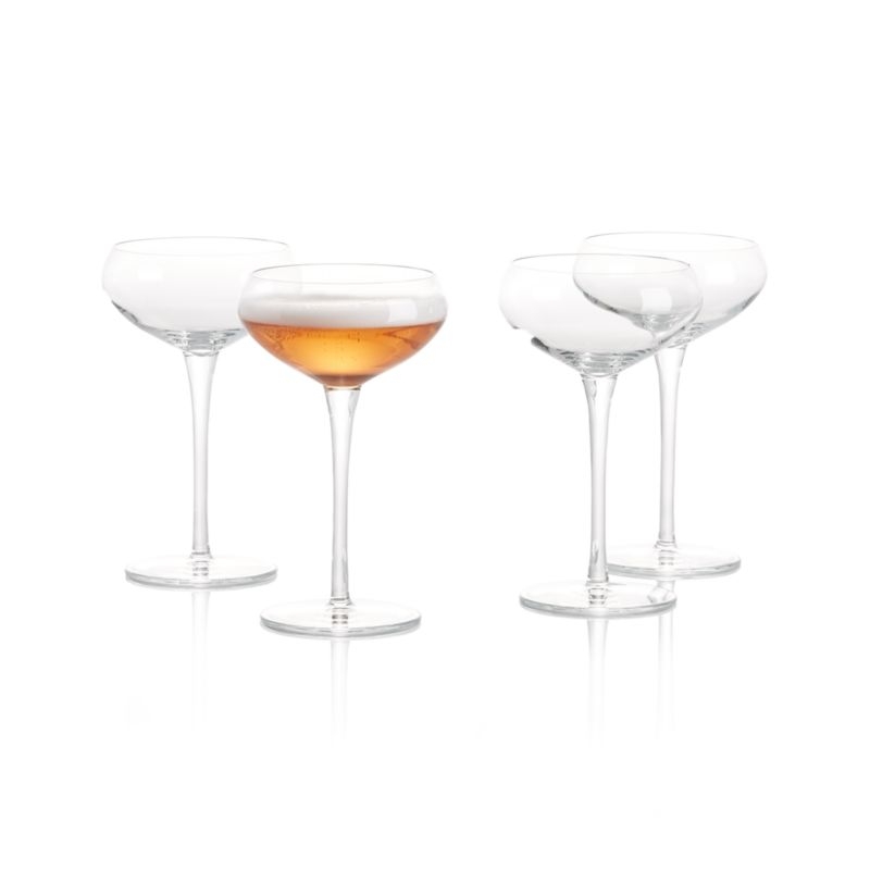 Coupe 9-Oz. Cocktail Glasses, Set of 4 - Image 1