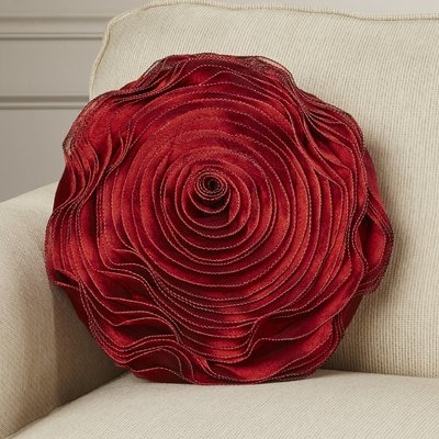 Floral Throw Pillow - Image 0