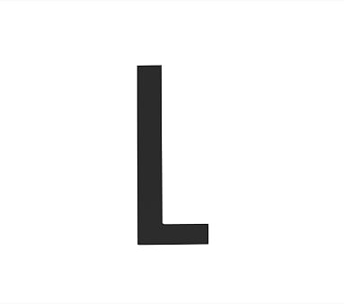 Modern Letter L Black - Image 0