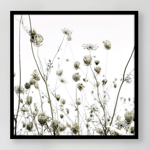 Framed Print - Summer Silhouettes - 30"x30" - Black Frame - Image 0