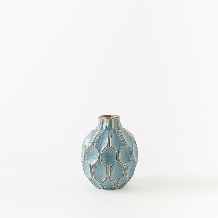 Linework Vase, Honeycomb, Short Shoulder - Image 0