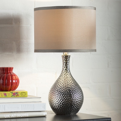 Nicolette Table Lamp with Drum Shade, incandescent - Image 1