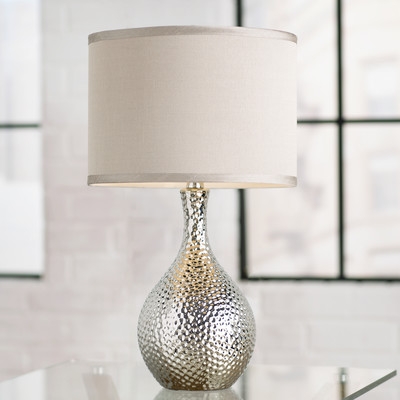 Nicolette Table Lamp with Drum Shade, incandescent - Image 2