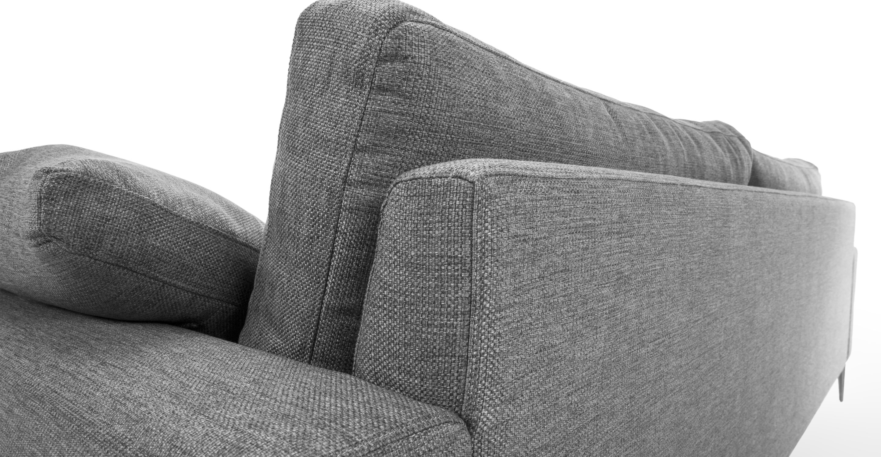 Nova 90.5" Sofa - Gravel Gray - Image 2