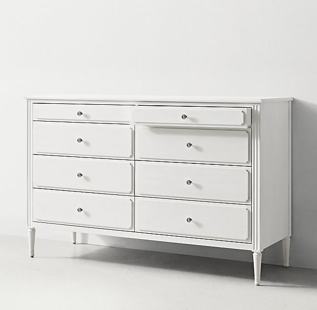 Maelin Wide Dresser-French White - Image 2