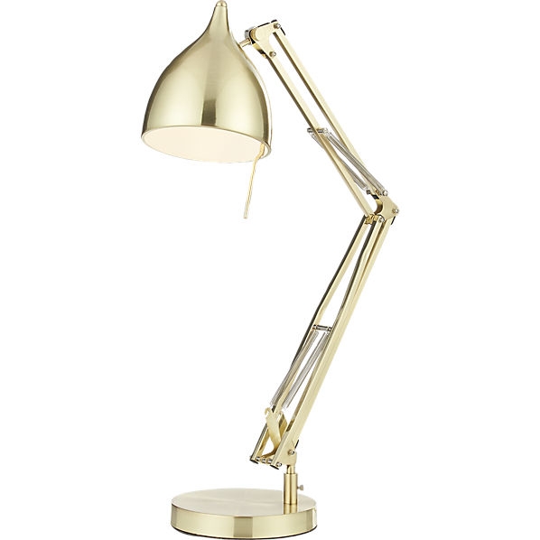 Carpenter brass table lamp - Image 0
