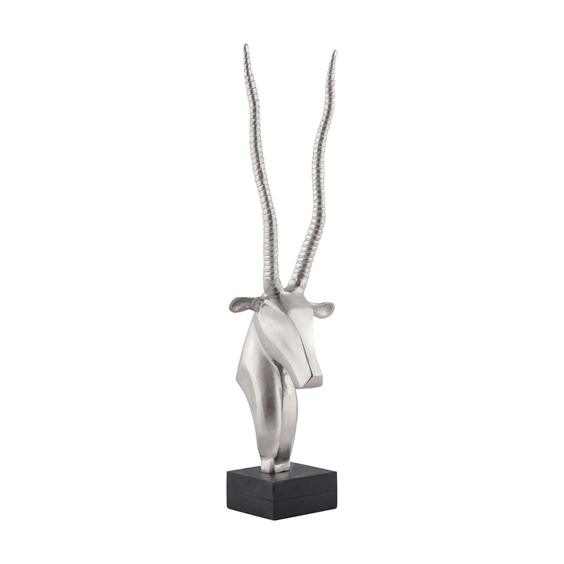 Blackbuck Antelope Bust Sculpture - Image 0