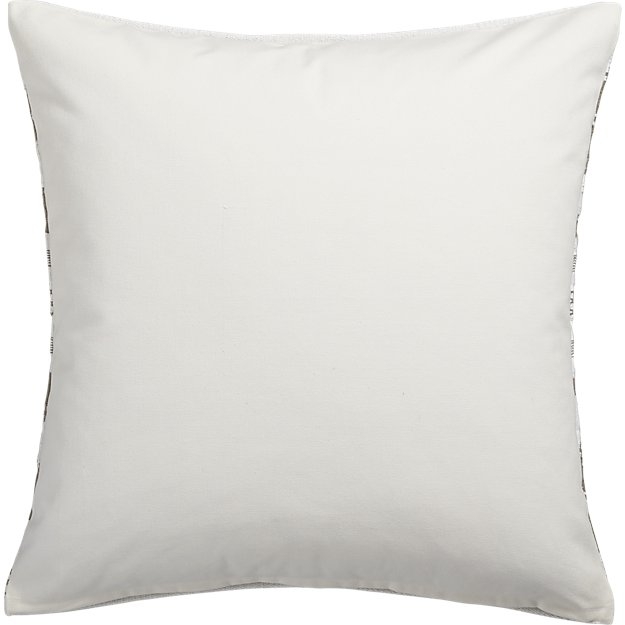 Insignia natural 23" pillow with down-alternative insert - Image 1