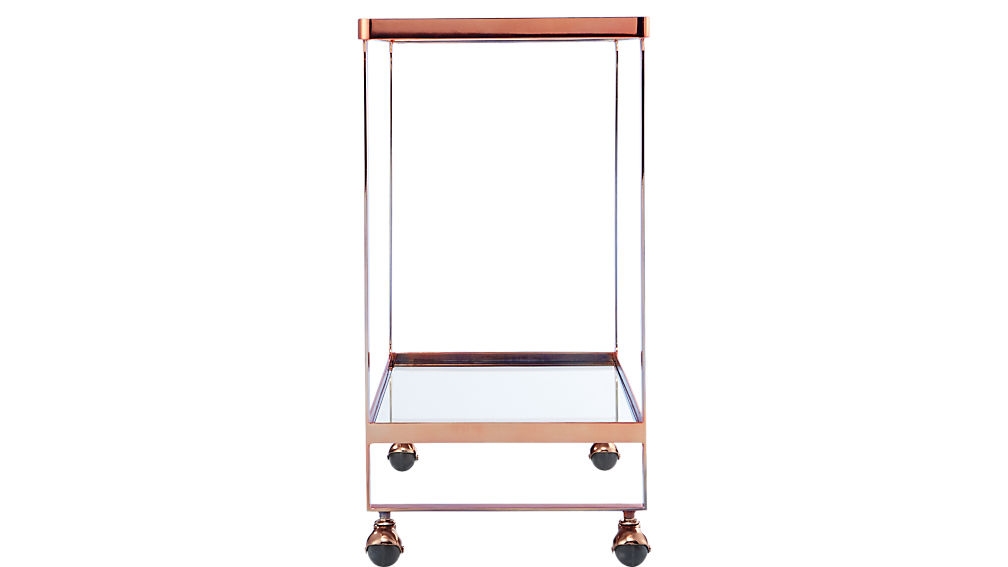Dolce vita copper bar cart - Image 2