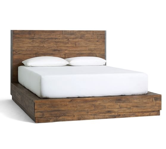 BIG DADDY'S ANTIQUES RECLAIMED WOOD BED - KING - Image 0