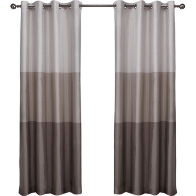 Exclusive Home Curtain Panel Taupe - 54"W x 84"L - Image 0
