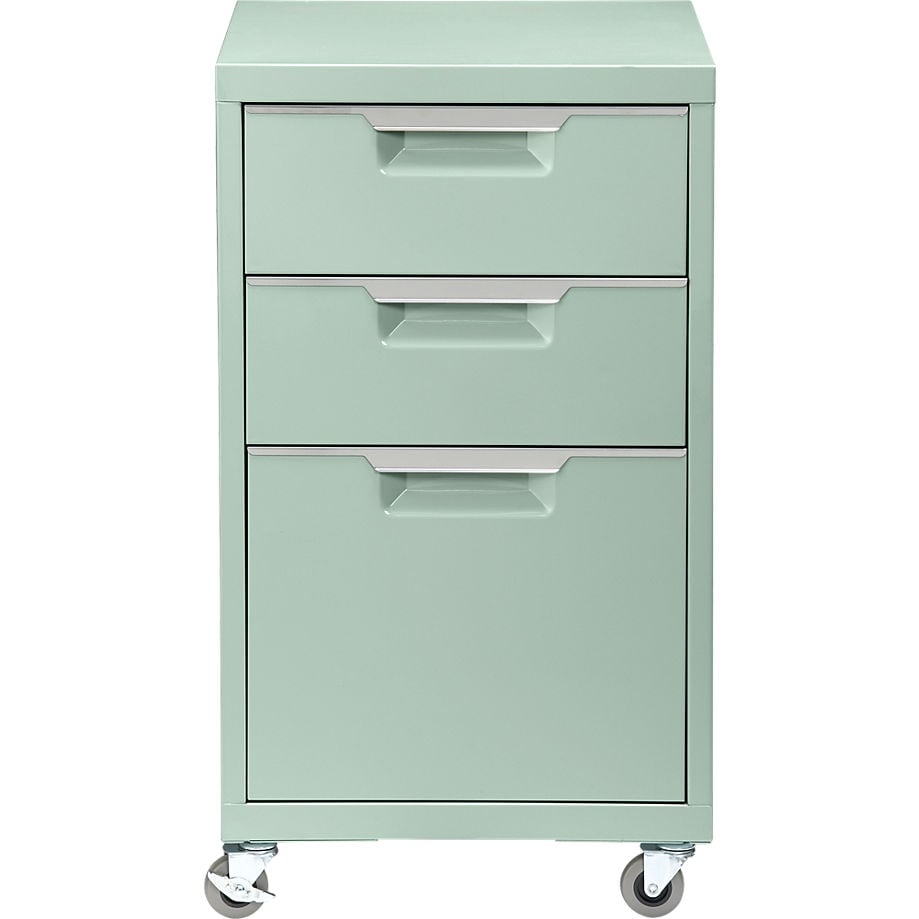 TPS mint 3-drawer filing cabinet - Image 0