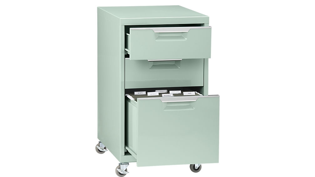 TPS mint 3-drawer filing cabinet - Image 4