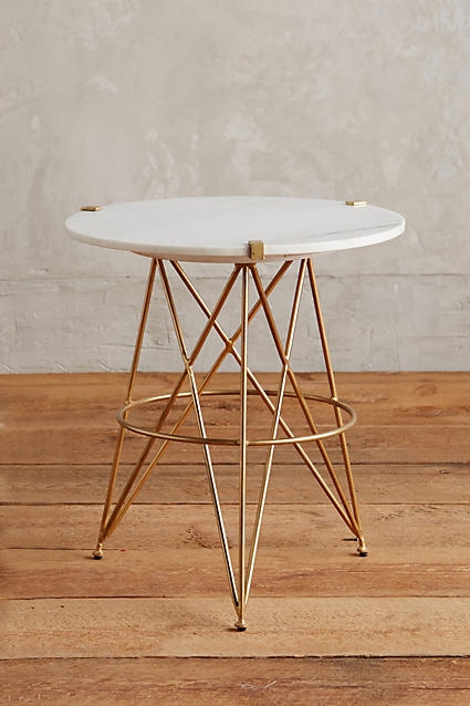 Betelline Side Table - White - Image 0