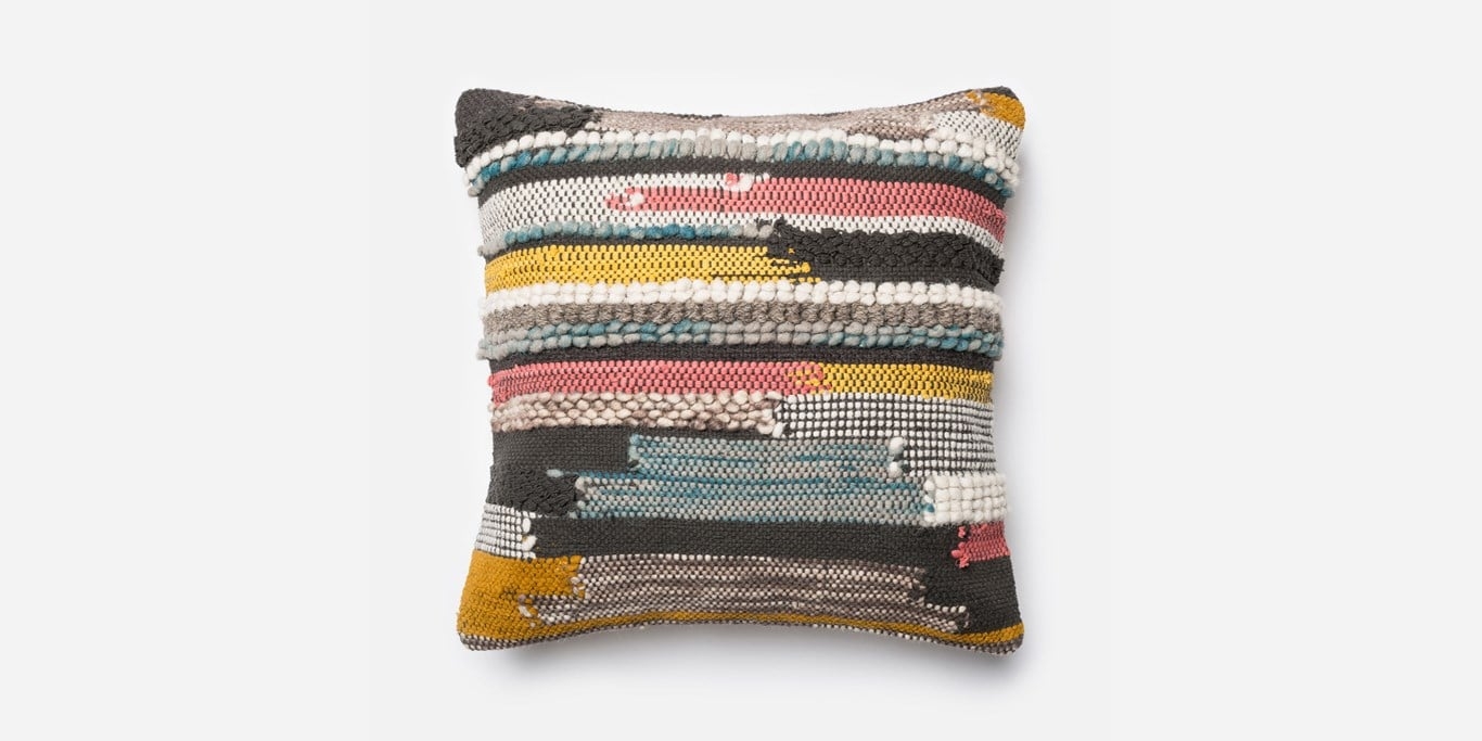 Loloi Pillows Multi 22" x 22" Cover w/Poly - Image 0