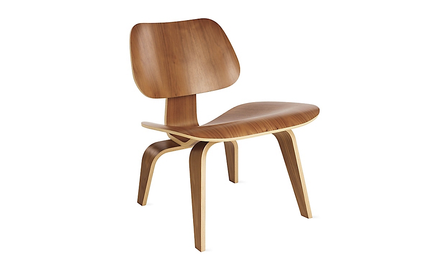 Eames® Molded Plywood Lounge Chair (LCW) - Walnut - Image 0