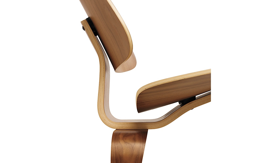 Eames® Molded Plywood Lounge Chair (LCW) - Walnut - Image 1
