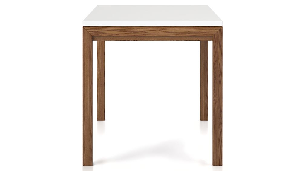 White Top/ Elm Base 48x28 Dining Table - Image 4