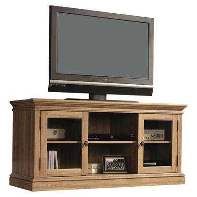 Greig 60" TV Stand - Scribbed Oak - 25.79" H x 53.25" W x 19.45" D - Image 0
