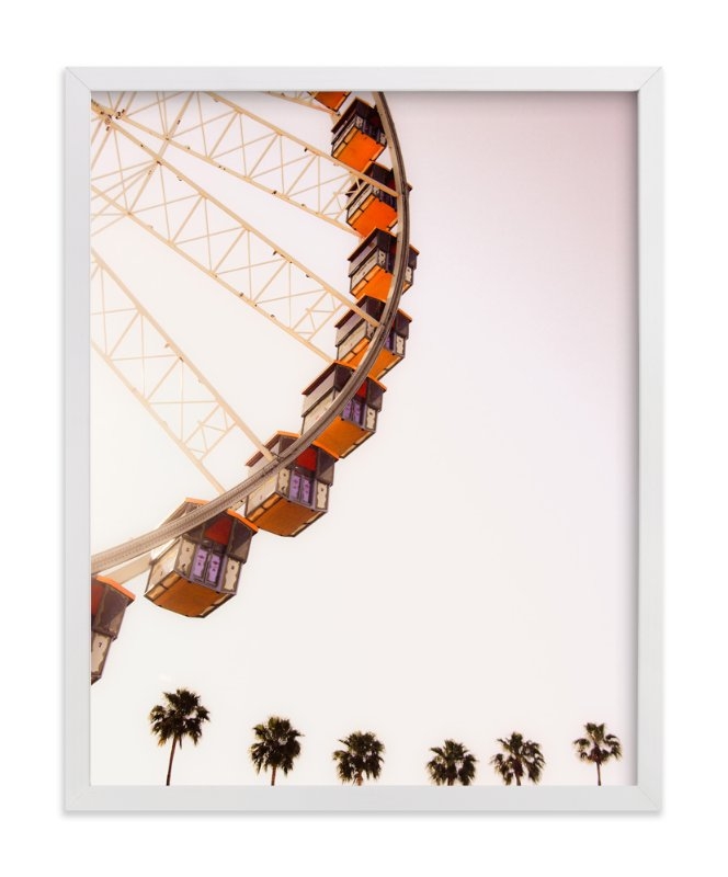 California dreams - 11" x 14" - White Wood Frame - No mat - Image 0