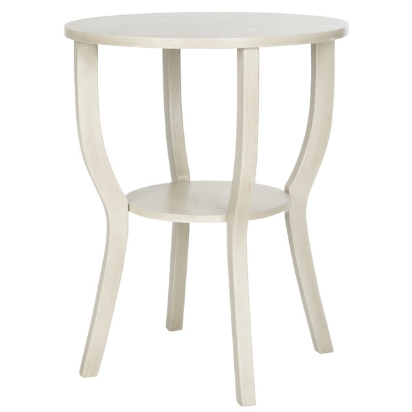 North De Land End Table - White Washed - Image 0