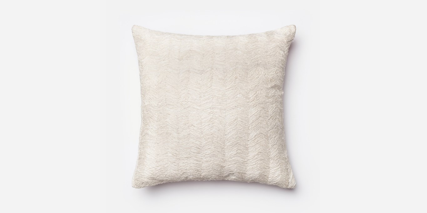 P0030 WHITE Pillow - 22x22 - Poly Insert - Image 0