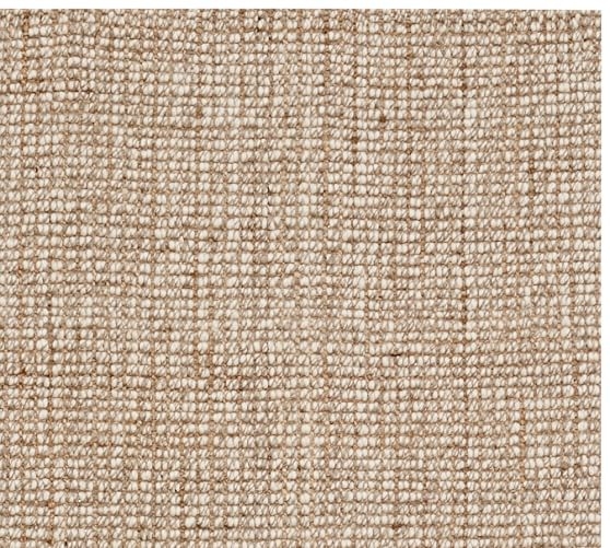 Chunky Wool & Jute Rug-Natural- 10' x 14' - Image 1