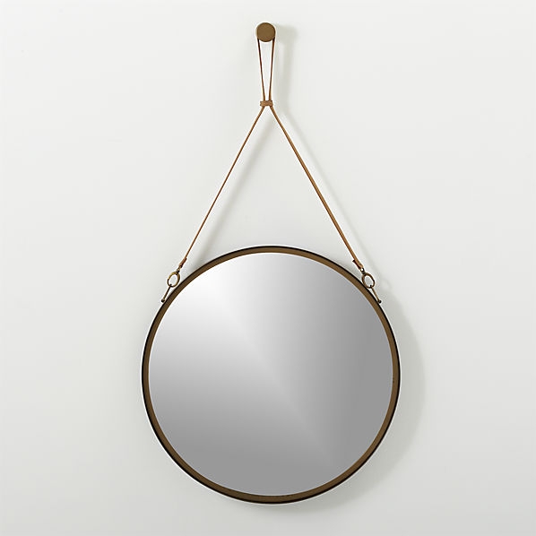 Victor leather mirror - Image 0