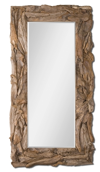 Teak Root Natural Mirror - Image 0