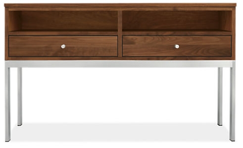 Linear 49w 16d 29h Console Table - Walnut - Image 0