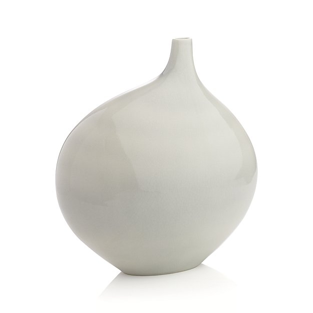 Dove Grey Large Vase - Image 0