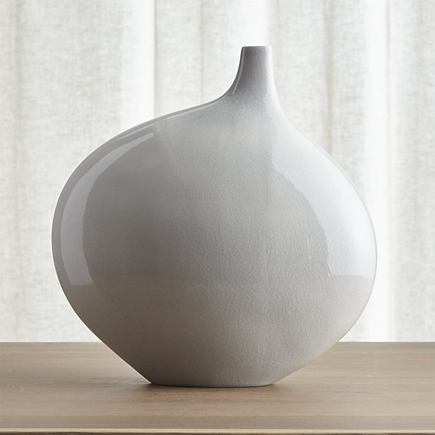 Dove Grey Large Vase - Image 2