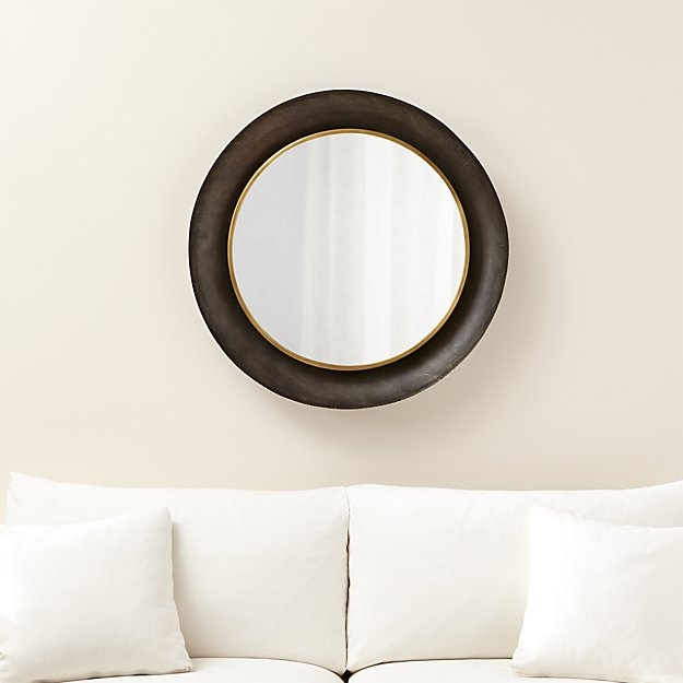 Dish Round Wall Mirror - Image 1