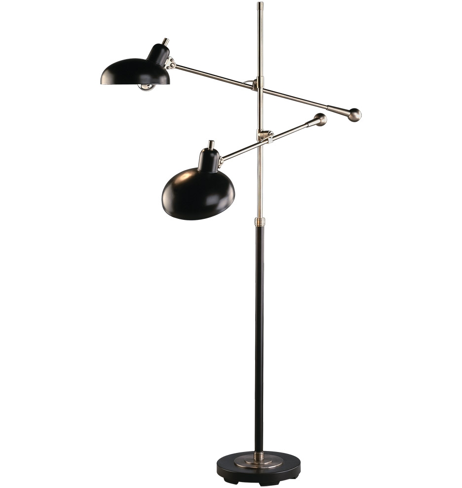 BRUNO DOUBLE-ARM FLOOR LAMP - Image 0
