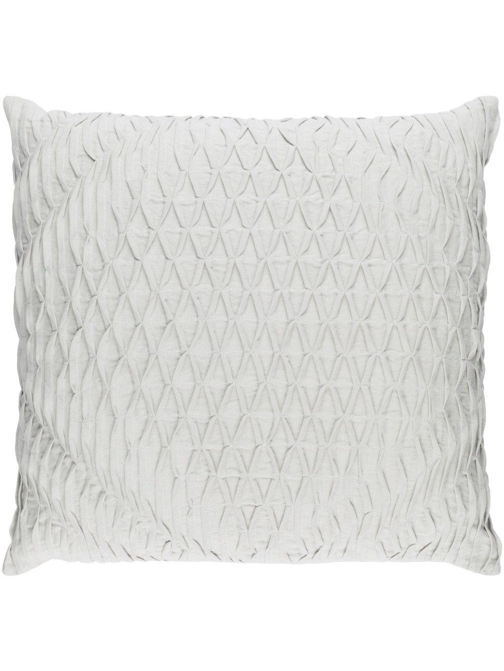 YORKSHIRE PILLOW, VANILLA-18"-Down Filled - Image 0