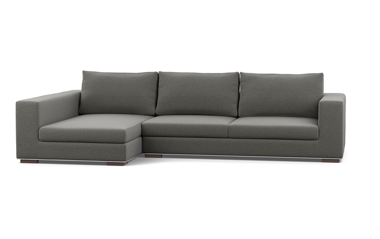 WALTERS FABRIC SOFA WITH LEFT CHAISE - Image 0
