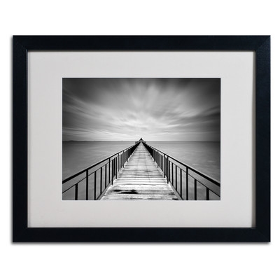 "Withstand" by Michael de Guzman Matted Framed Photographic Print- 16x20- Framed - With Mat - Image 0