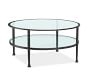 TANNER ROUND COFFEE TABLE - BRONZE FINISH - Image 0