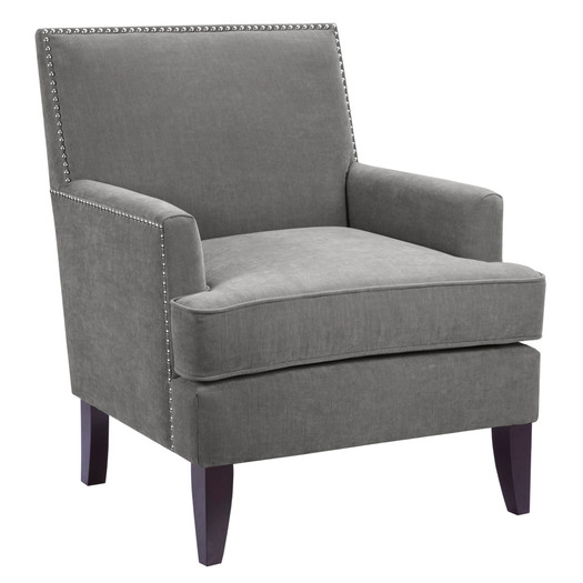 Madison Park Colton Track Club Chair - Gray - Image 0